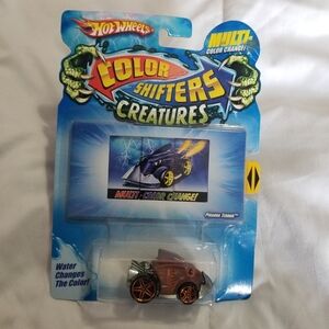 Piranha Terror  Hot Wheels Color Shifters Creatures New In Package